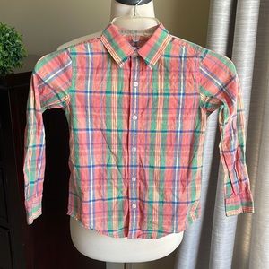 Janie and Jack boys button down size 6